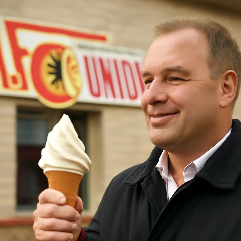 Union Berlin freut sich über neue Eismarke "Super Softy"