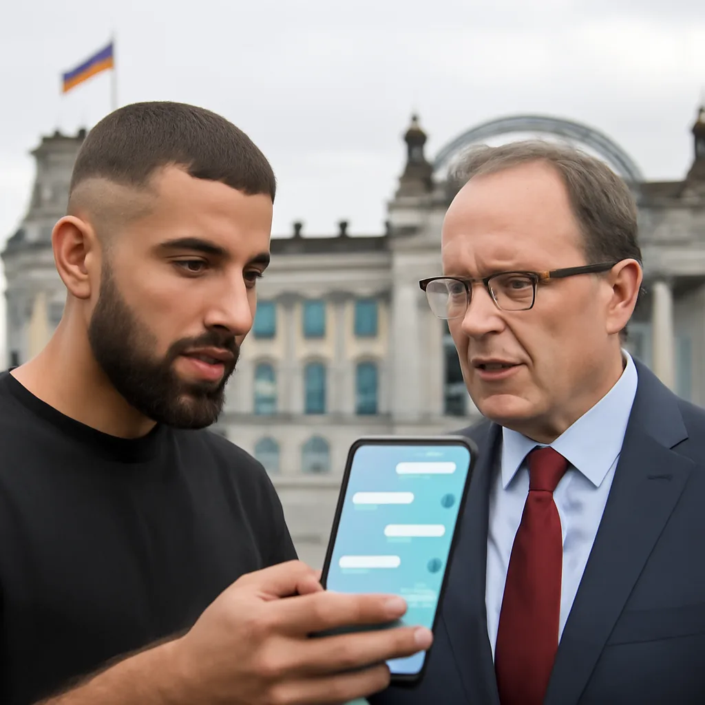 Verwicklungen in Berlin: Remmo-Sohn zeigt Chat mit Linken-Politiker