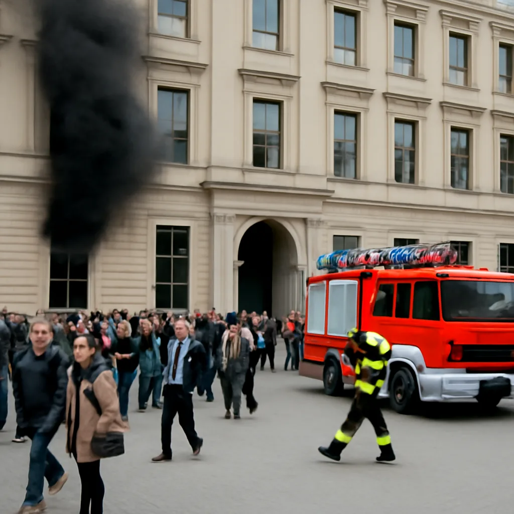 Brand im Humboldt Forum: 600 Besucher evakuiert – Filmvorführung findet statt