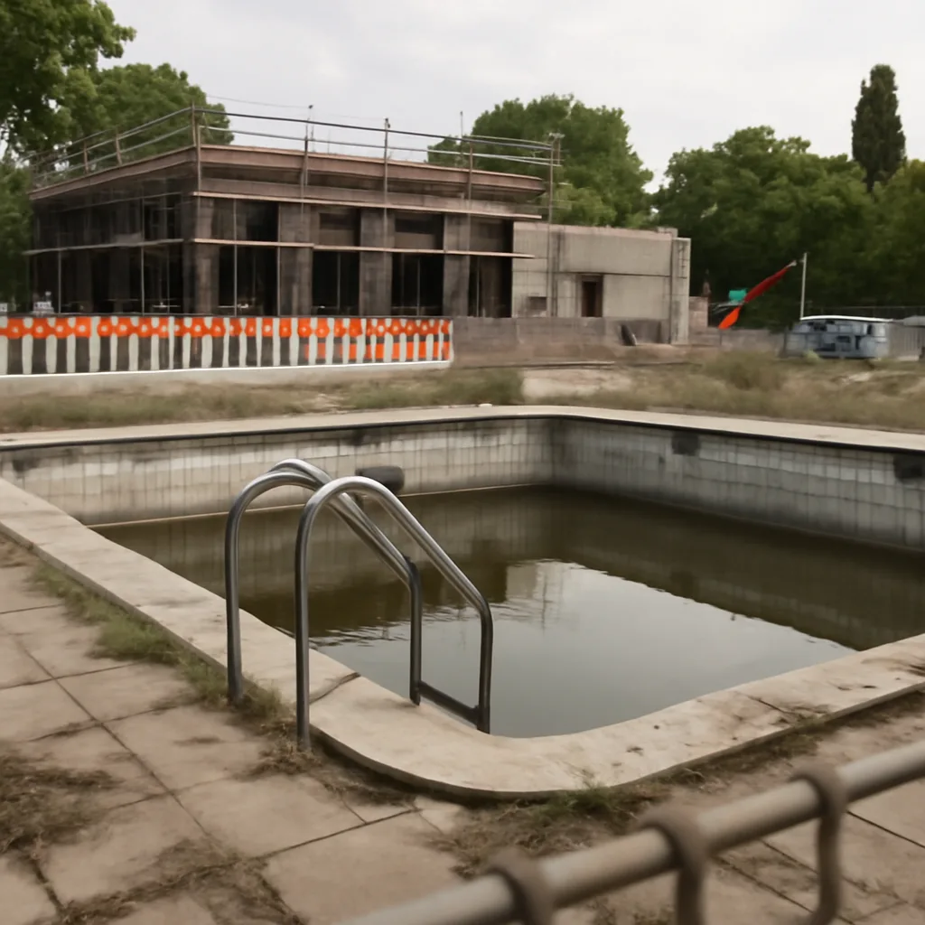 Verzögerungen beim Umbau des Kaulsdorfer Wernerbads