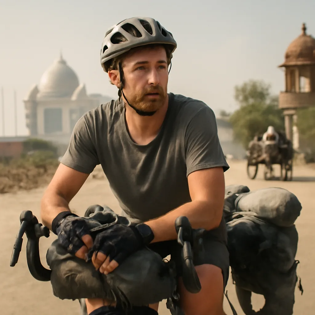Berliner Radabenteurer erreicht Indien nach extremen Herausforderungen