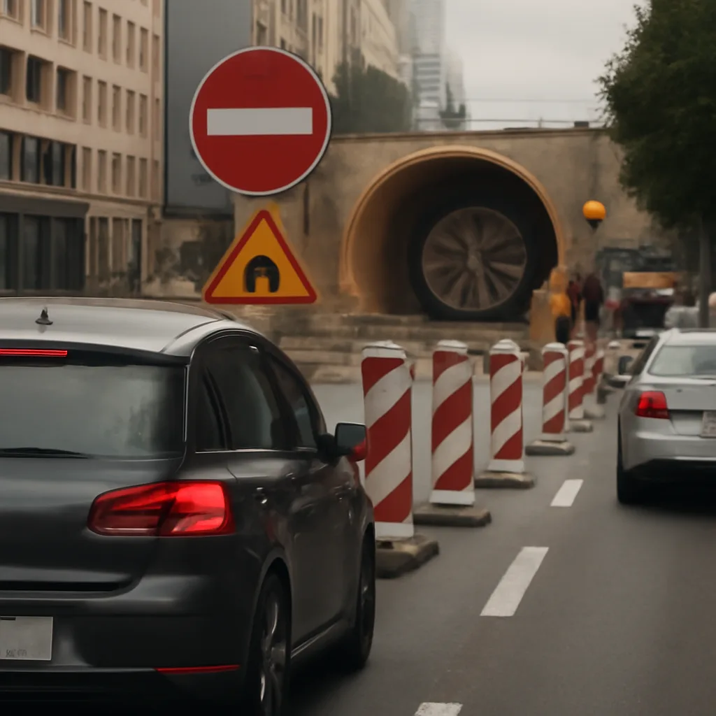 Autofahrer in Berlin müssen Geduld zeigen: Tunnelbauarbeiten bis Dezember 2026