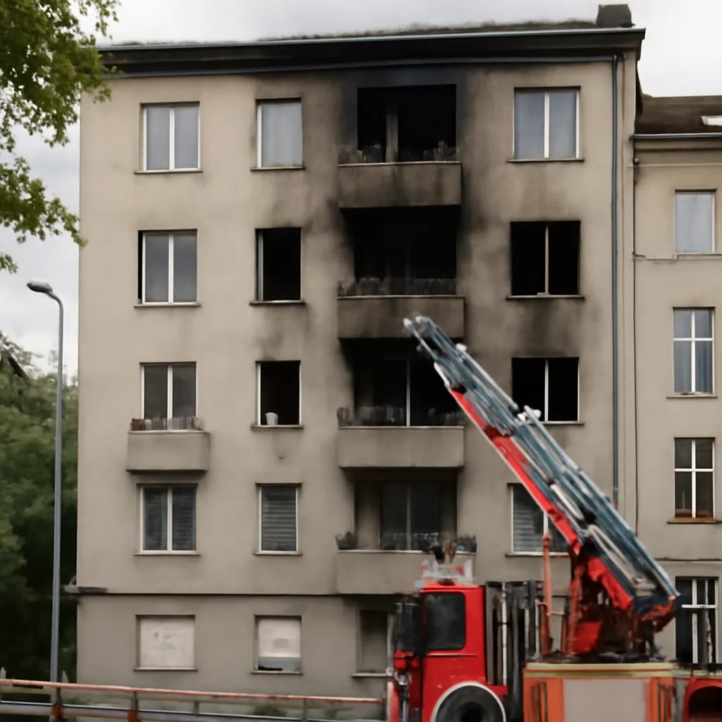 Mehrfamilienhaus in Berlin nach Feuer unbewohnbar – Menschen hatten Panik
