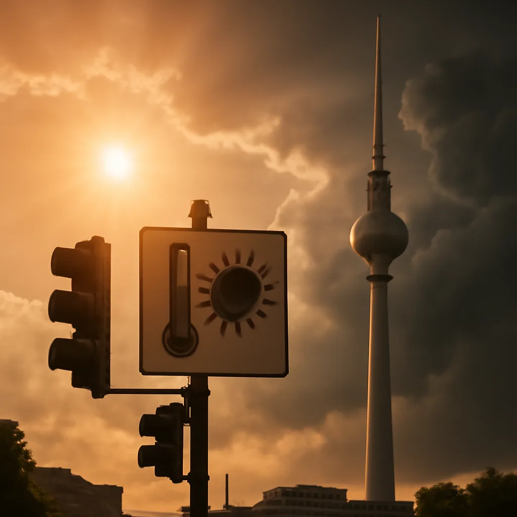 Hitzewarnung in Berlin: Gluthitze und Gewitter drohen