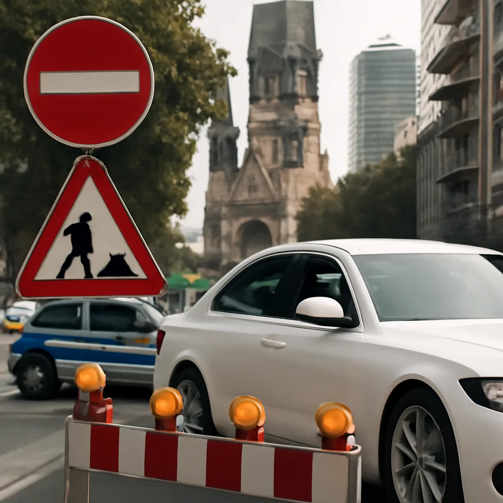 Besuch des Scheichs: Verkehrseinschränkungen in der City West