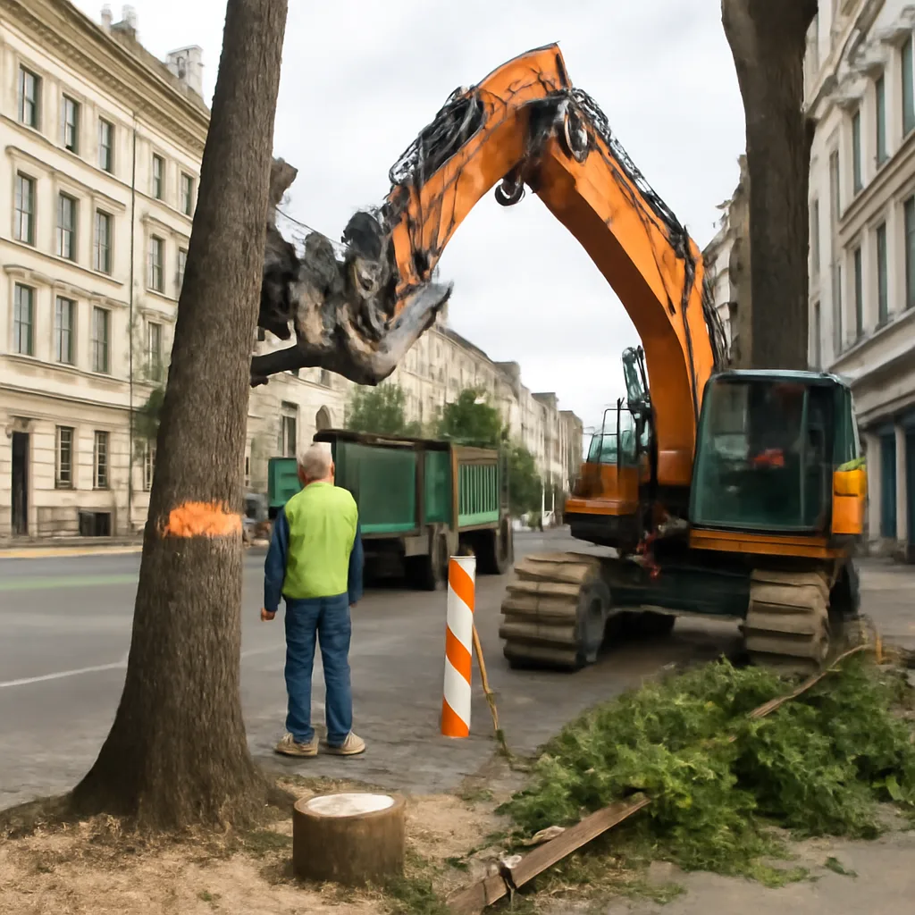 Baumfällungen in der Torstraße: Senat erklärt Maßnahmen