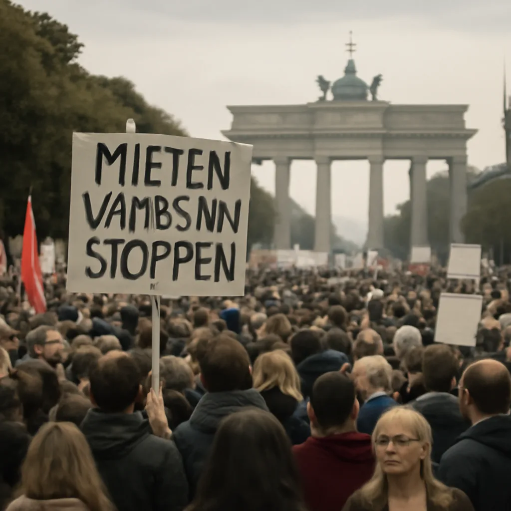 Große Demo in Berlin gegen hohe Mieten erwartet