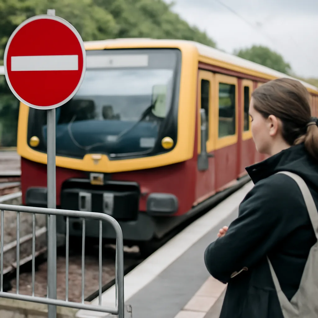 Geduld ist gefragt: Einschränkungen bei der Berliner S-Bahn