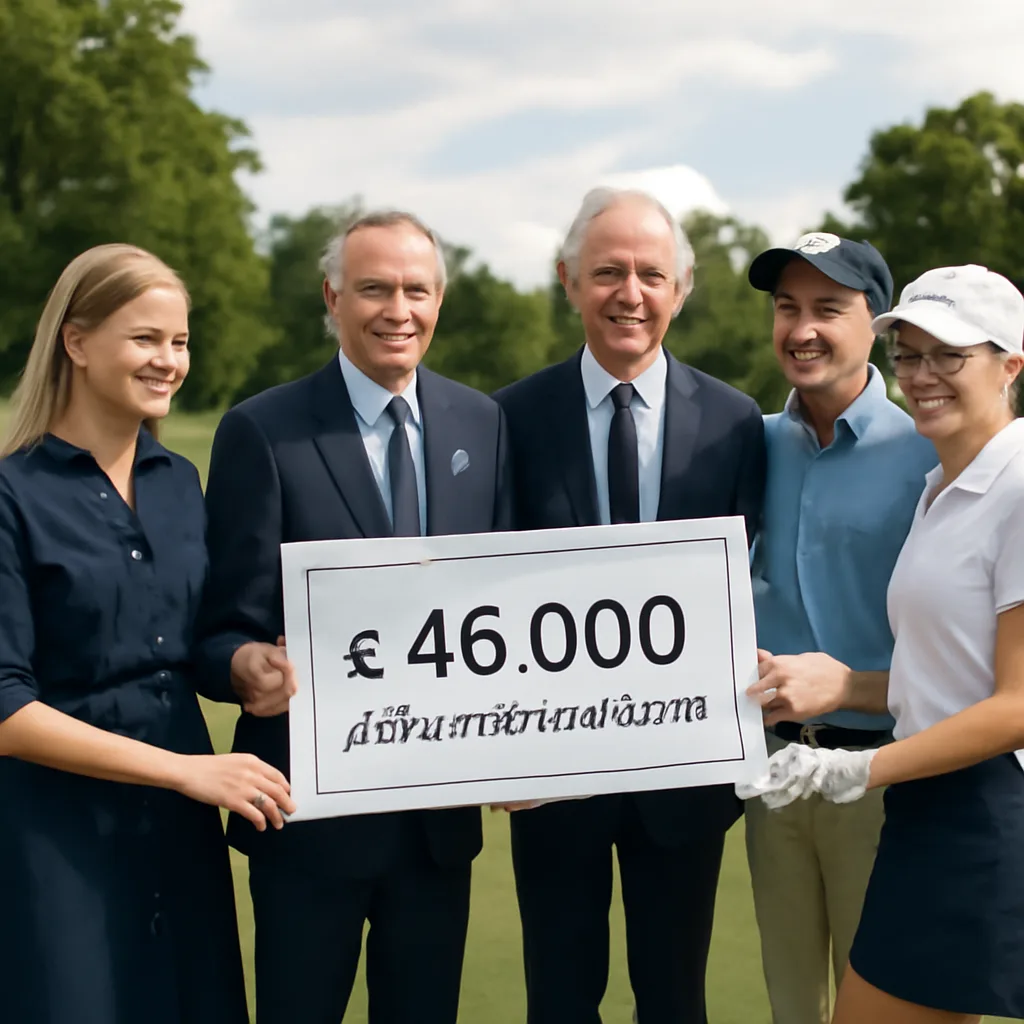 Spendenrekord beim Lions Club Berlin-Metropolis: 46.000 Euro beim Charity-Golfturnier