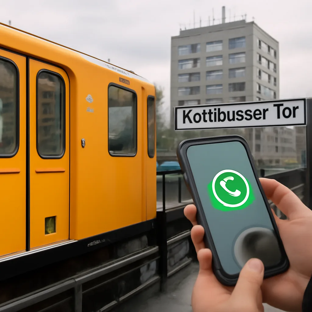 BVG startet neuen WhatsApp-Service am Kottbusser Tor