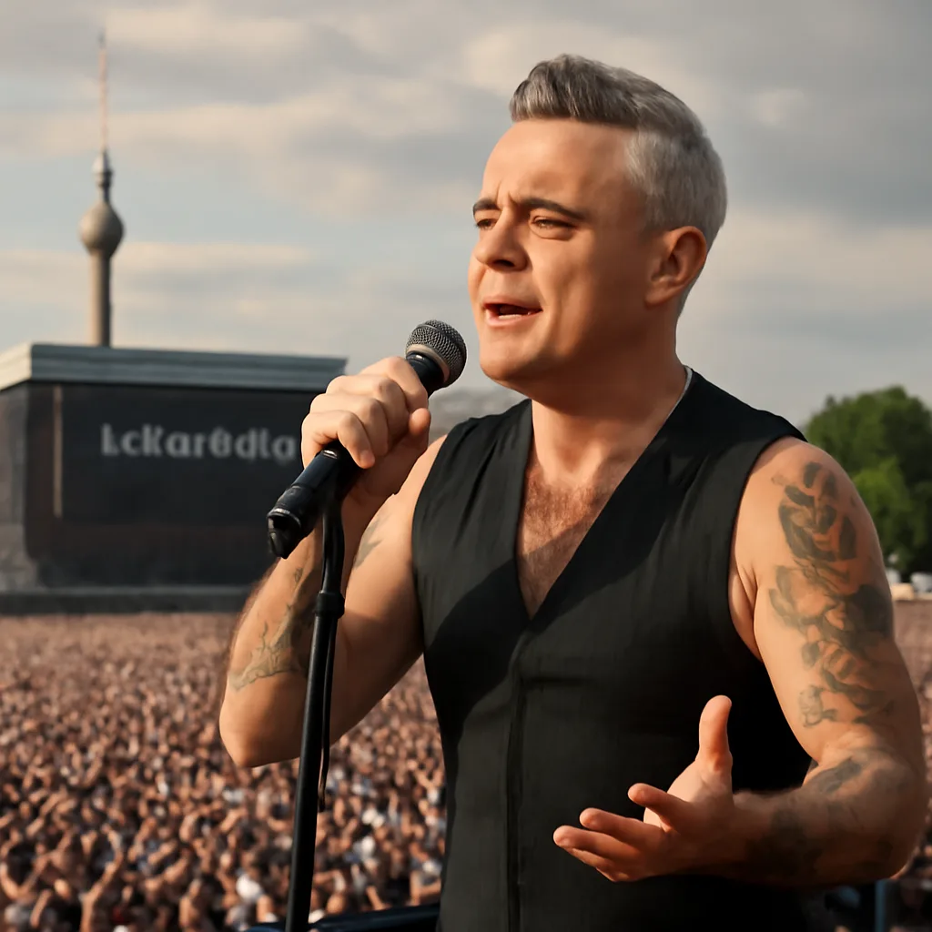 Robbie Williams headlined 2027 Lollapalooza in Berlin