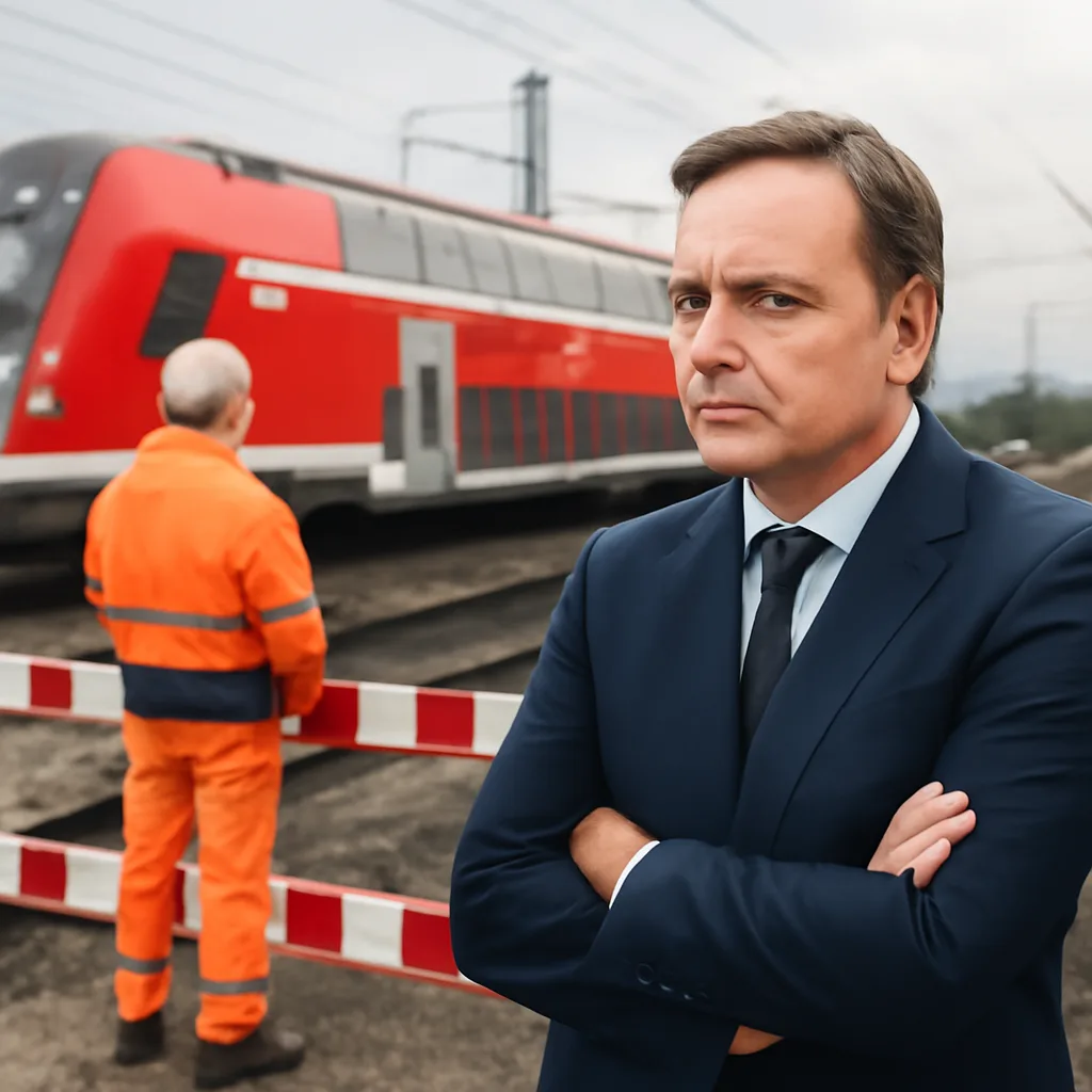 RE1-Strecke gesperrt: Minister verlangt pünktliche Durchführung