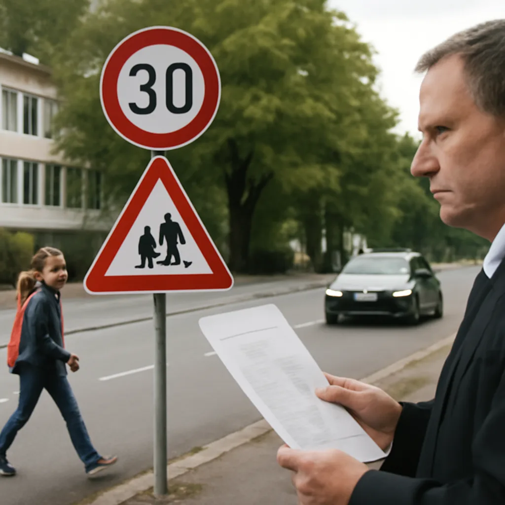 Gericht hebt Tempolimit auf Albrechtstraße für Schulweg wieder auf
