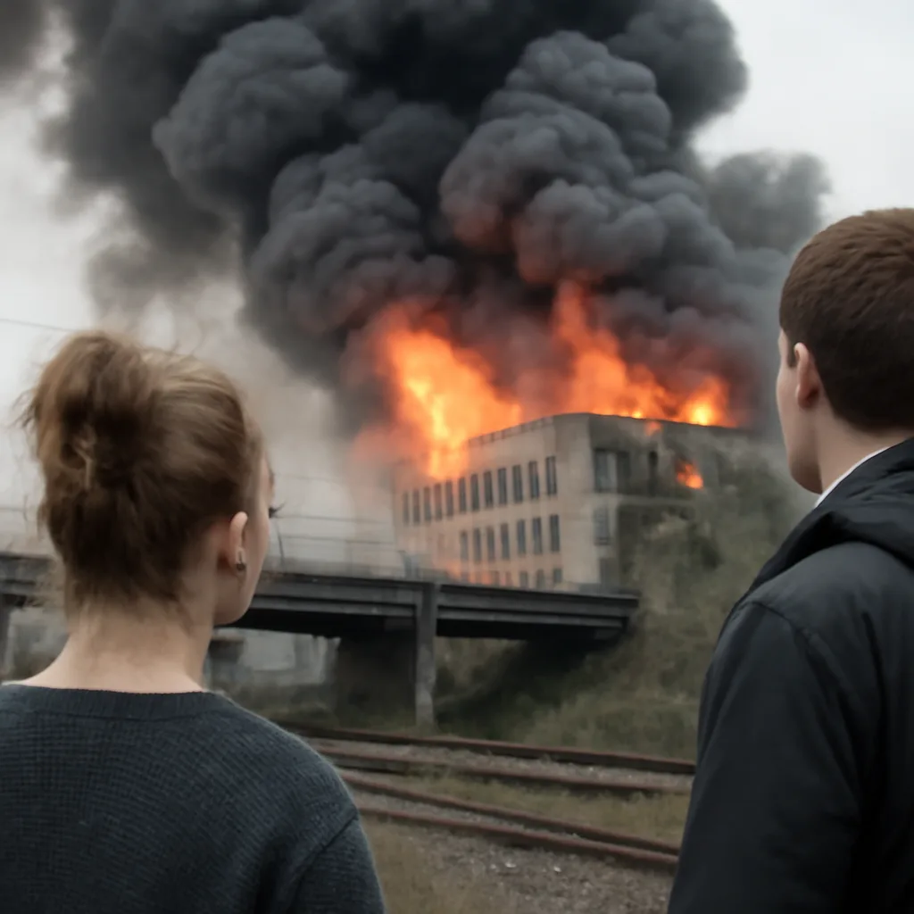 Dramatischer Brand am Ostbahnhof: Anwohner berichten