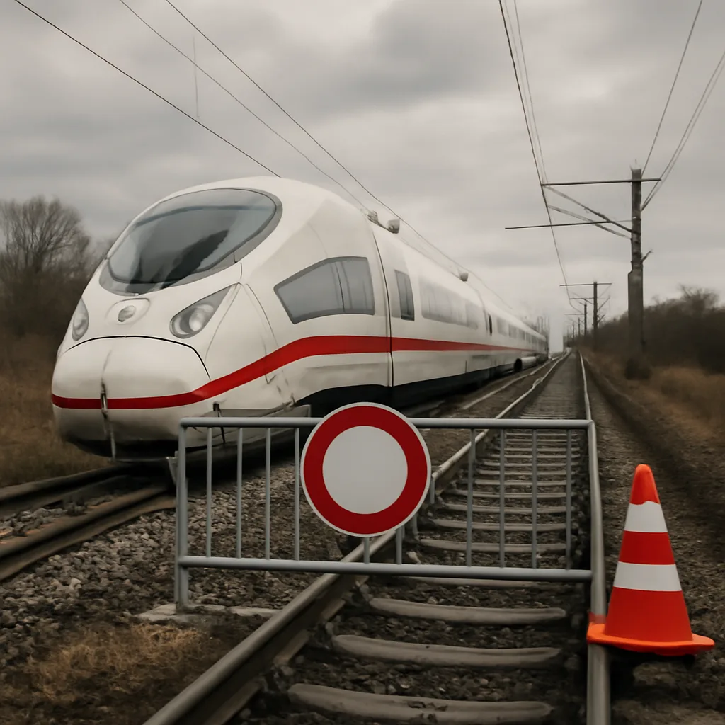 Bahnstrecke Berlin–Hannover: Ein Jahr Stillstand und Chaos