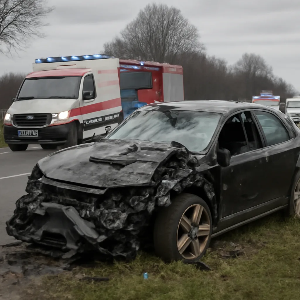 Tragischer Verkehrsunfall in Bernau: Vier Jugendliche verlieren ihr Leben
