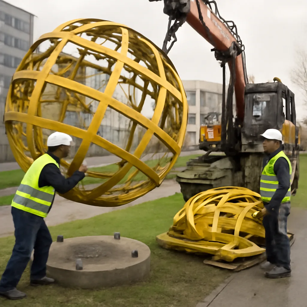 Wahrzeichen von Adlershof: Kunstinstallation wird zerlegt