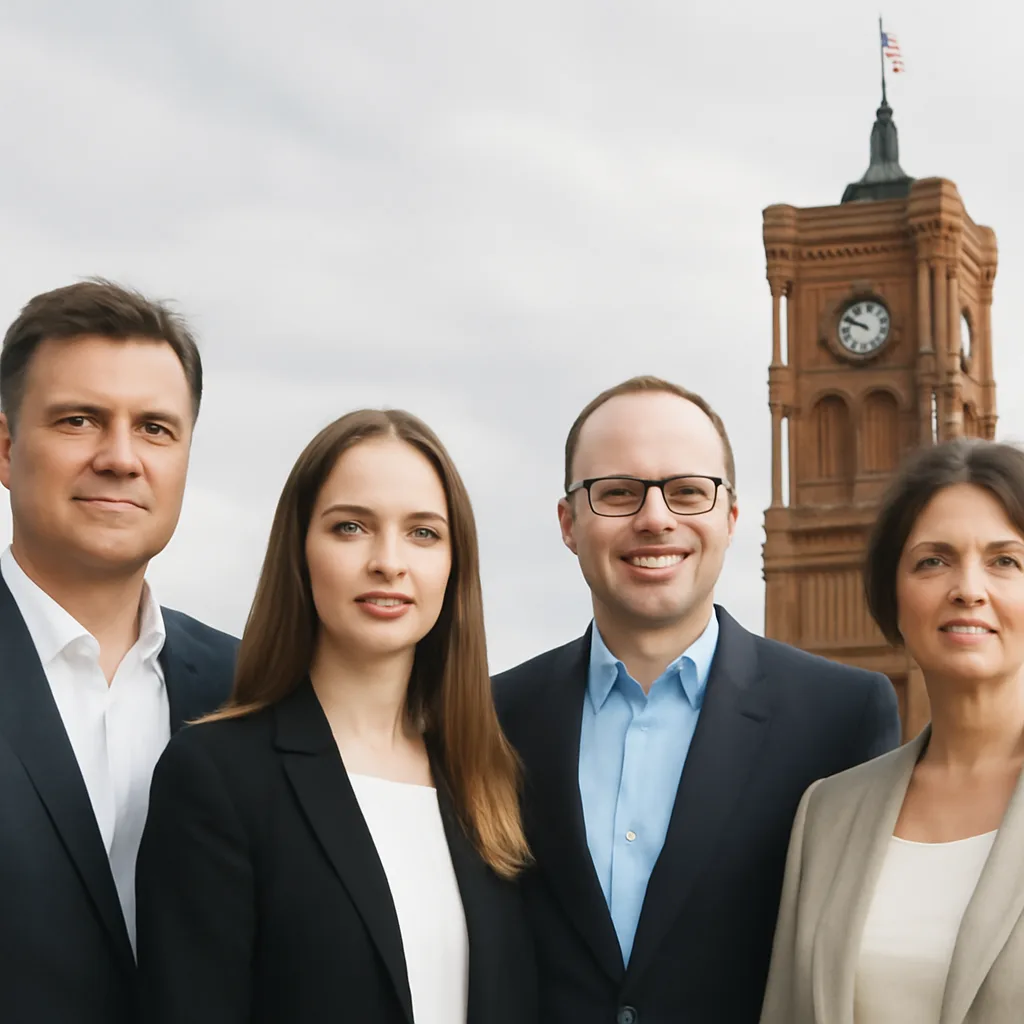 Spitzenkandidaten im Rennen um das Rathaus Mitte