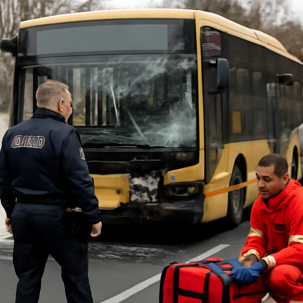 Schwerer Busunfall in Neukölln: Verletzte und Ermittlungen laufen