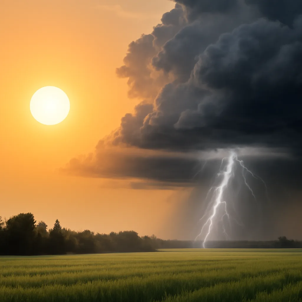 Heißes Wetter und Gewittergefahr in Brandenburg