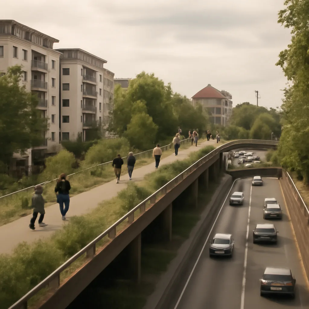 Breitenbachplatz: Ehemalige Autobahn wird IBA-Standort