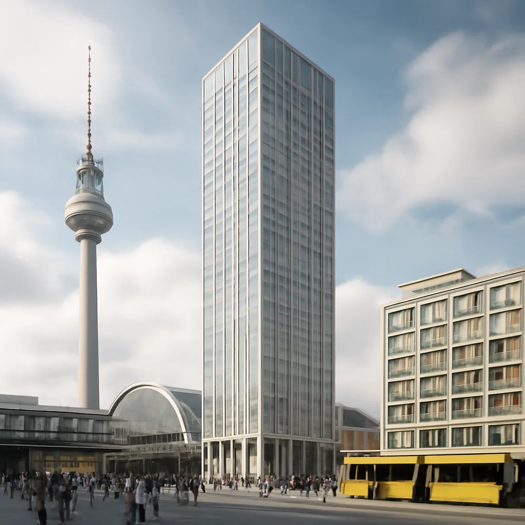 Neuer Hochhausbau am Alexanderplatz: Hines-Turm erhält grünes Licht