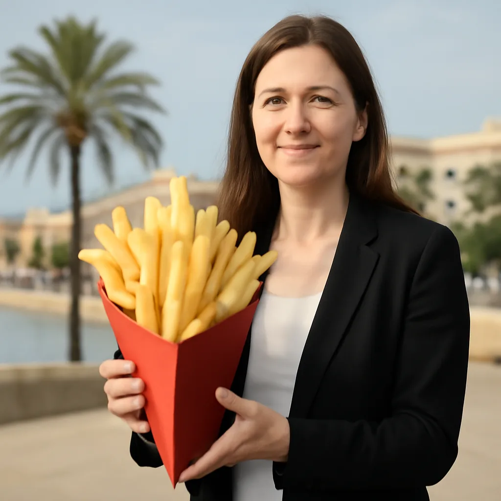 Berliner Unternehmerin erzielt Rekord mit XXL-Pommes auf Mallorca