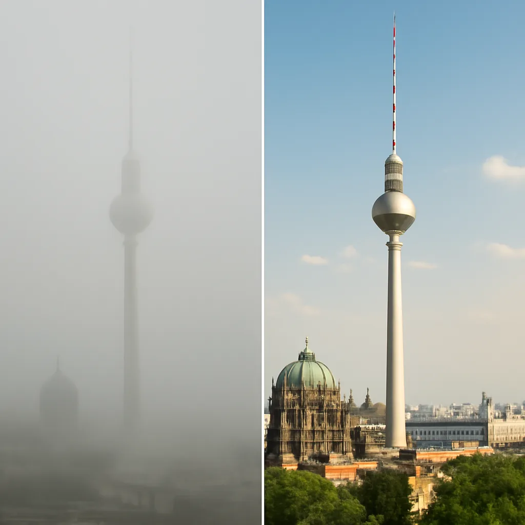 Berlin Wetterprognose: Morgen Nebel, Freitag freundlich und warm