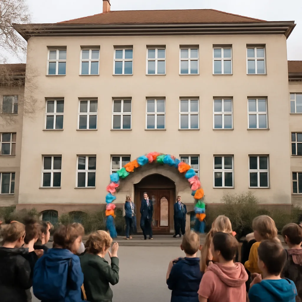 Pankower Grundschule am Weißen See feiert Wiedereröffnung nach acht Jahren