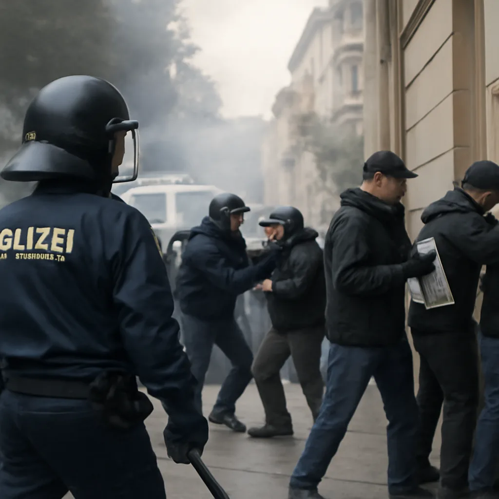 Gewaltsame Auseinandersetzungen und Drogenrazzien in Berlin