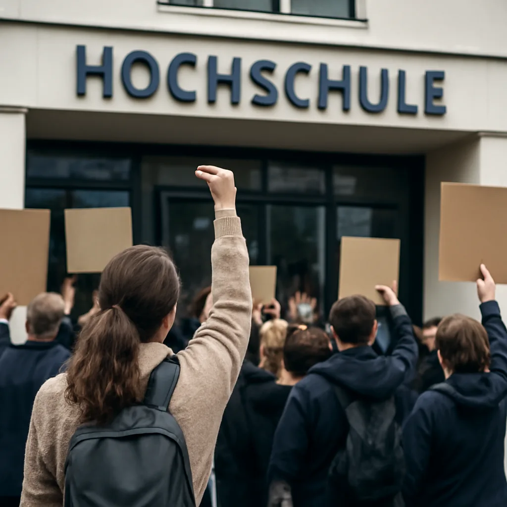 Studierendenproteste in Hellersdorf: Hochschule blockiert