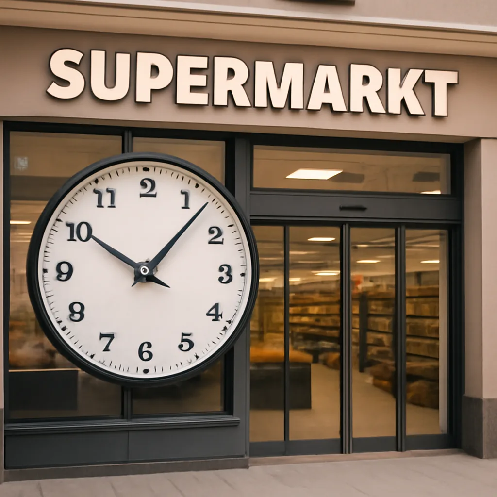 Öffnungszeiten der Supermärkte in Berlin am Tag der Deutschen Einheit