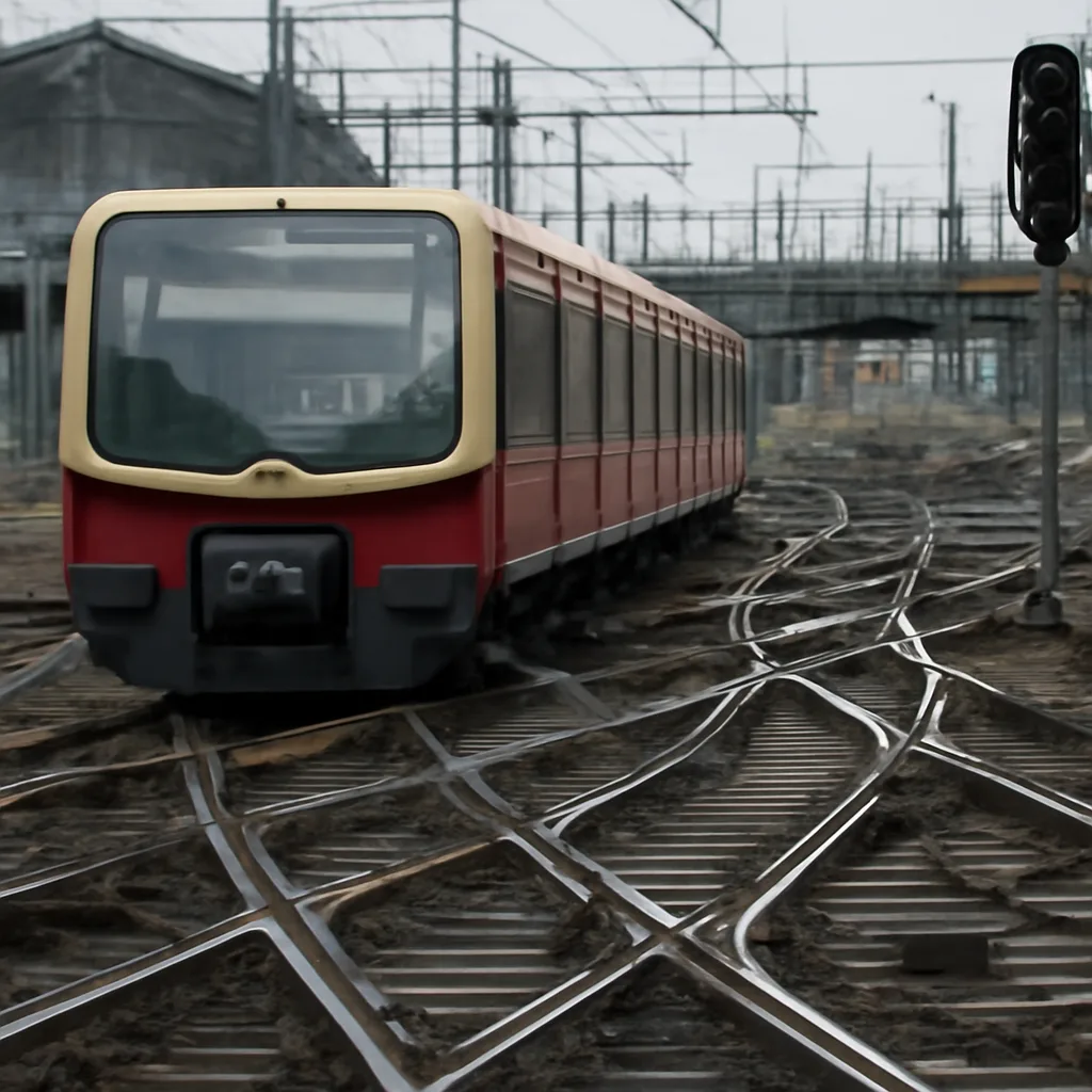 Bahnhof Chaos: Weichenprobleme bei der Berliner S-Bahn