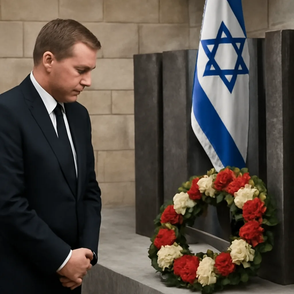 Wegner gedenkt in Israel der Opfer des Hamas-Terrors