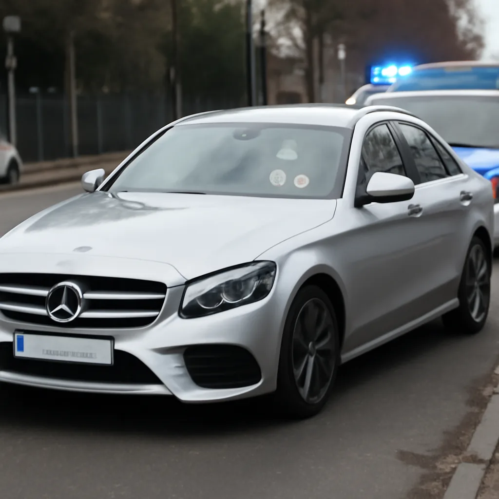 Mercedes-Fahrer in Tempelhof durch Schuss verletzt