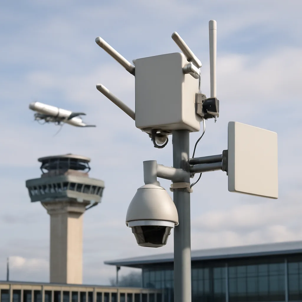 Flughafen BER stellt neue Drohnenerkennungstechnologie vor