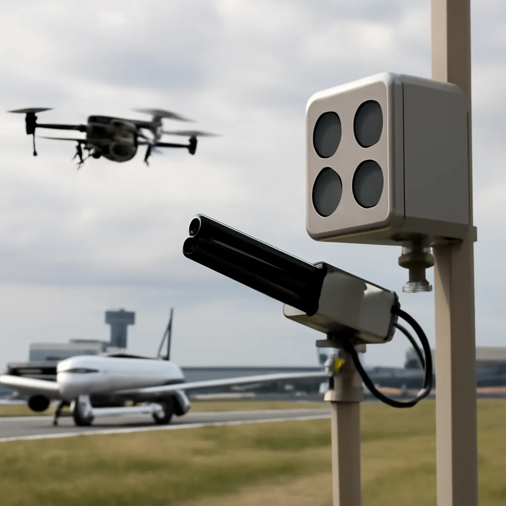 Drohnenabwehr am Flughafen: Ein Blick auf moderne Technologien