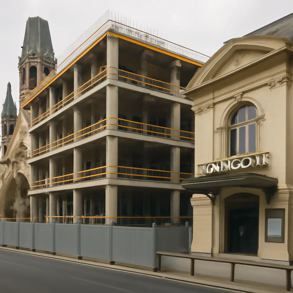 Rückkehr der Komödie am Kurfürstendamm: Bauruine verhindert
