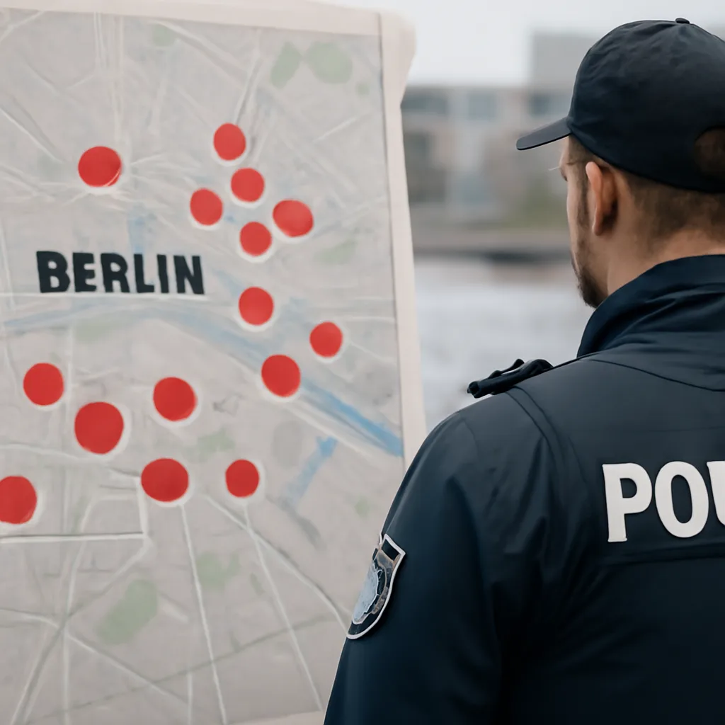 Berlins Hotspots der Kriminalität: Polizei veröffentlicht neue Daten