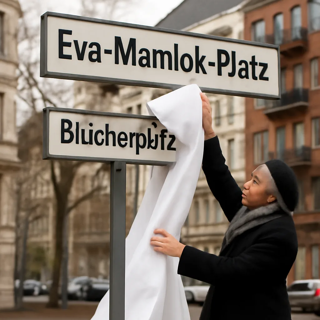 Blücherplatz in Kreuzberg wird in Eva-Mamlok-Platz umbenannt