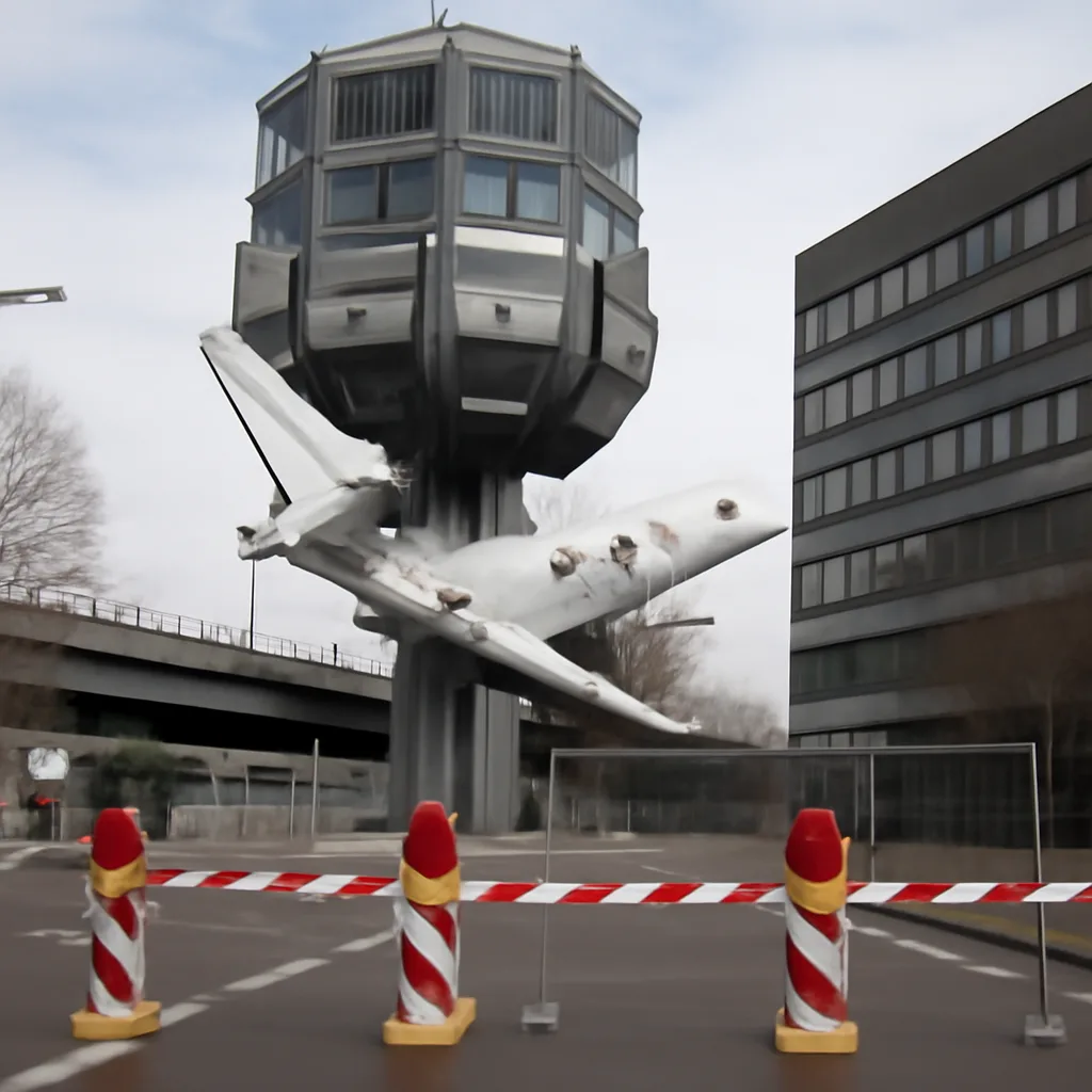 Sperrungen nach Absturz am Bierpinsel halten an
