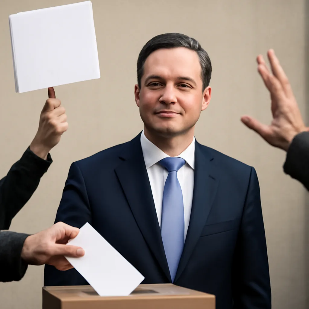 Stefan Evers bleibt gelassen trotz Provokationen bei der Wahl