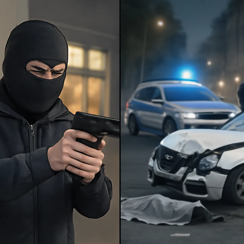 Neukölln: Maskierter Schütze und tödlicher Unfall in Wedding