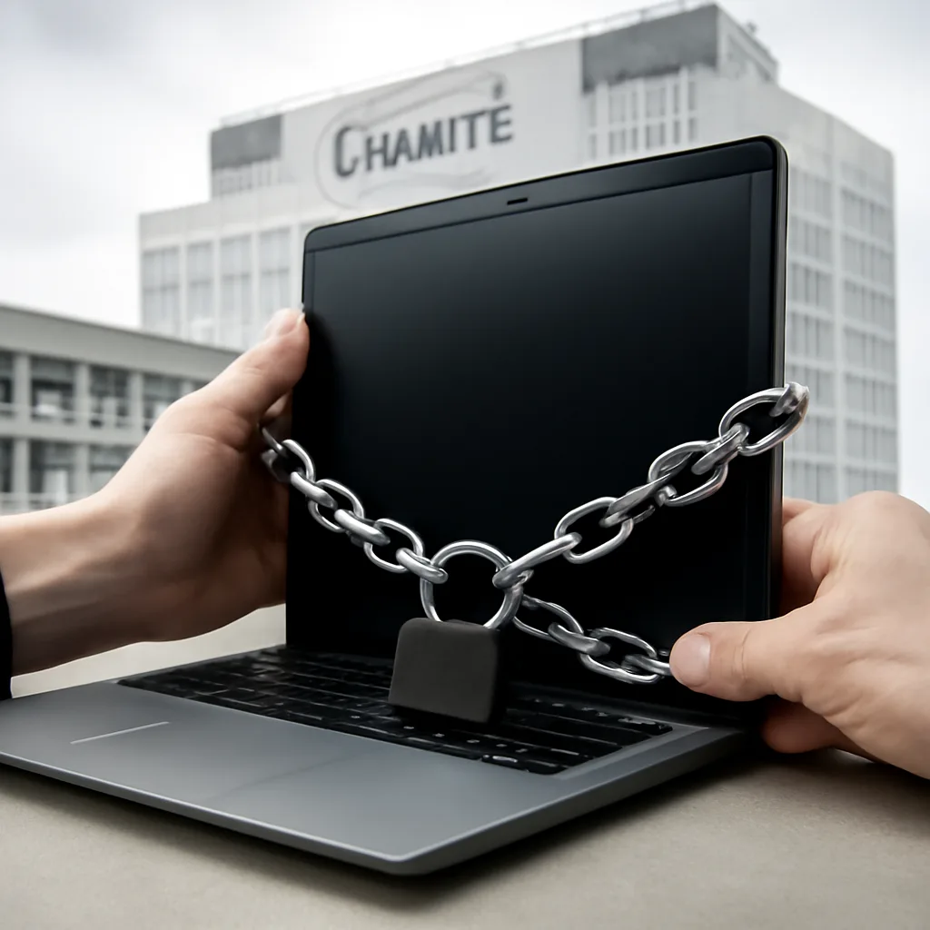 Charité Berlin zieht Webseiten aus Sicherheitsgründen zurück