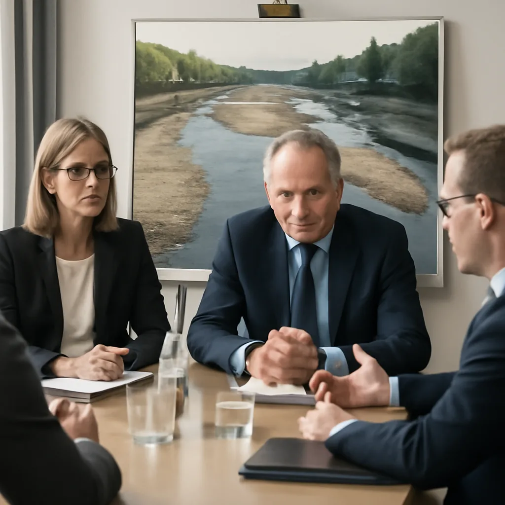 Krisen-Arbeitsgruppe wegen Niedrigwasser in der Spree
