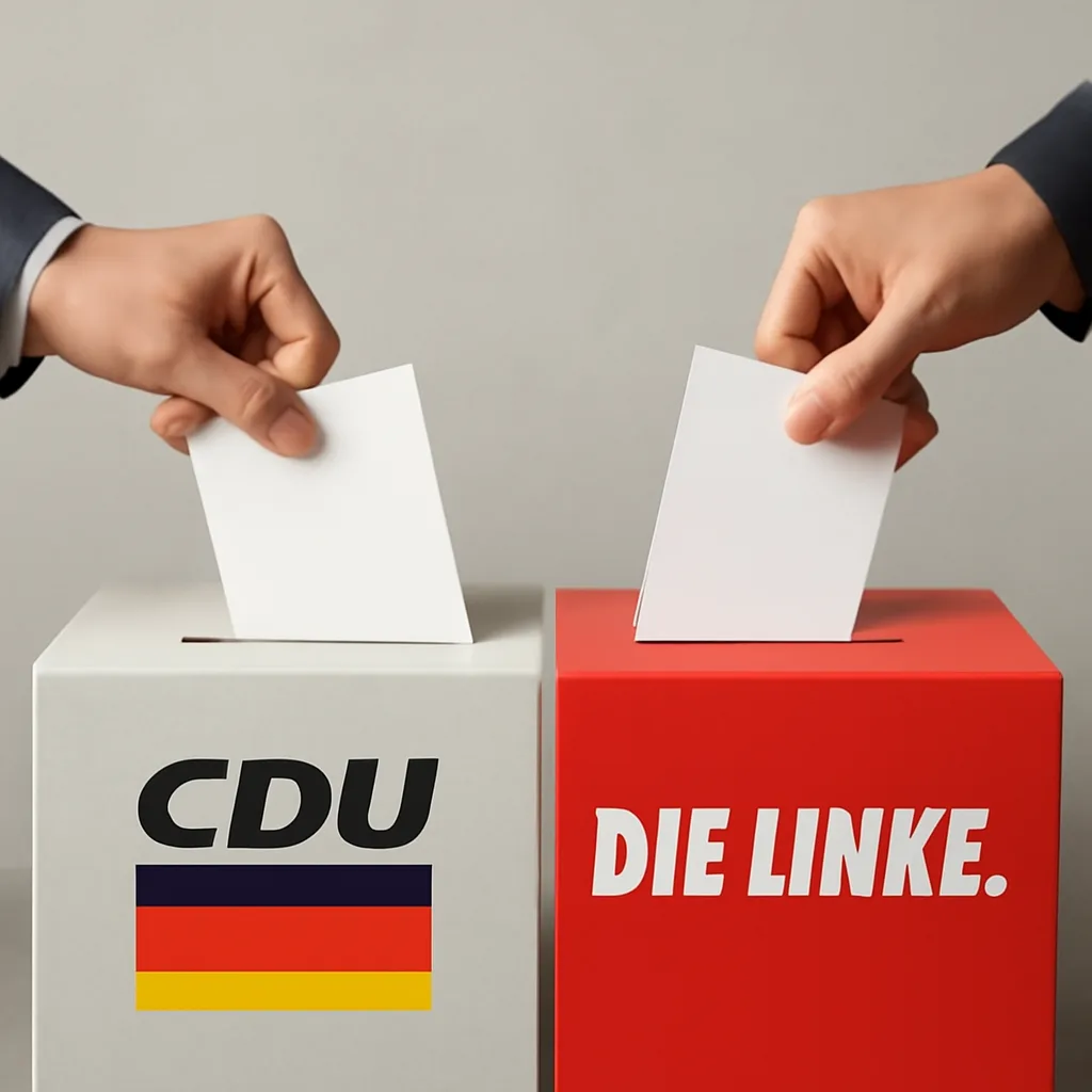 Neuste Umfrage zeigt CDU und Linke in Berlin gleichauf