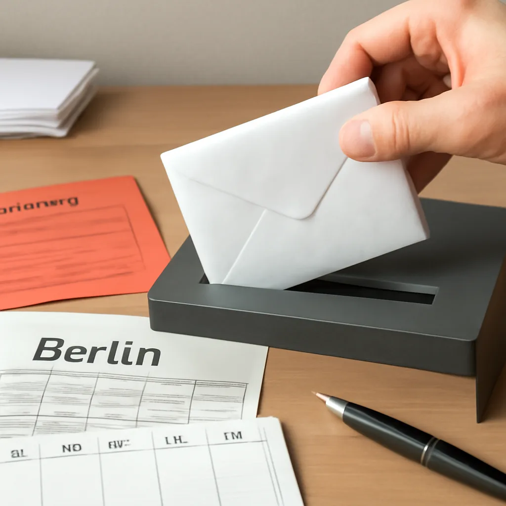 Wichtige Fristen zur Briefwahl in Berlin 2026