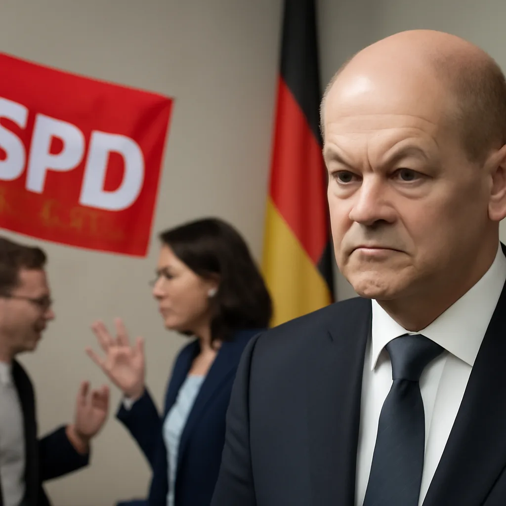 SPD kämpft mit inneren Konflikten: Regierung nur tolerieren?