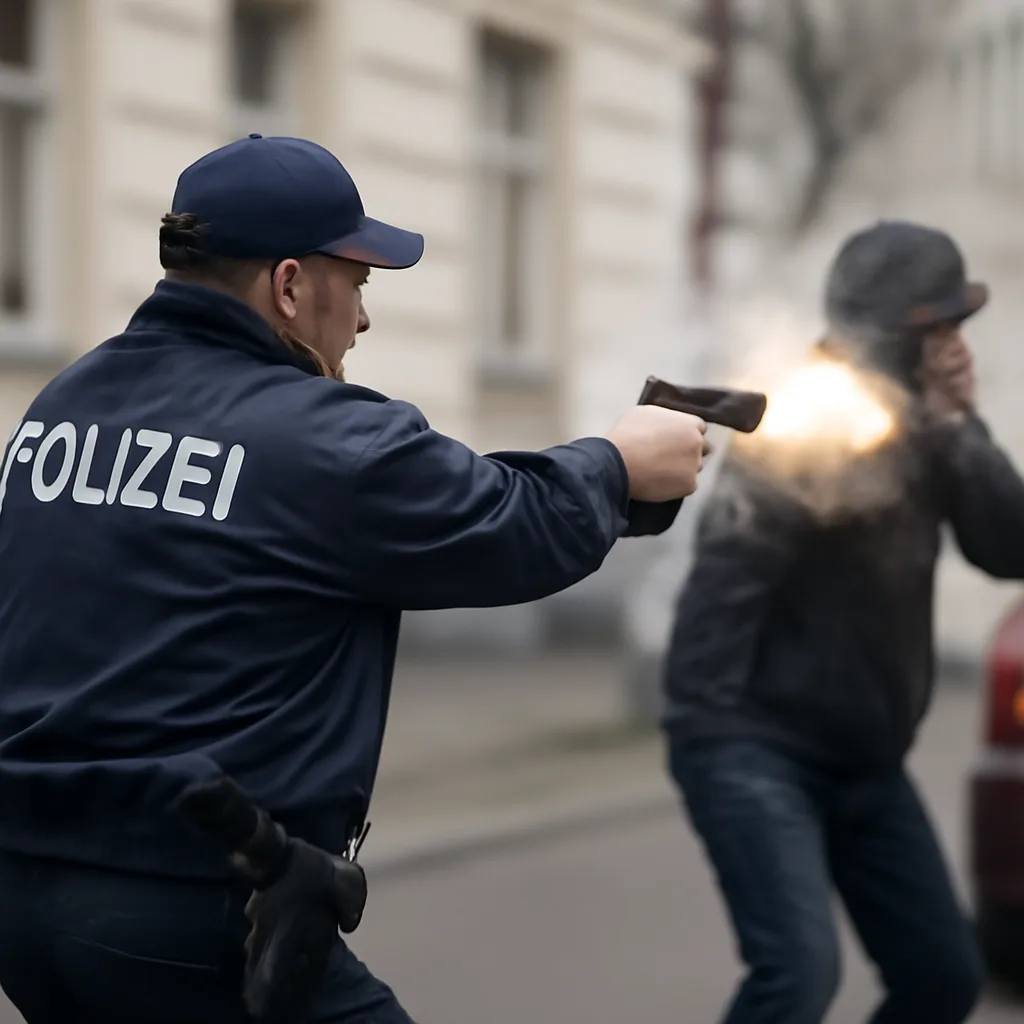 Kreuzberg: Polizist feuert Schüsse nach Reizgas-Angriff ab