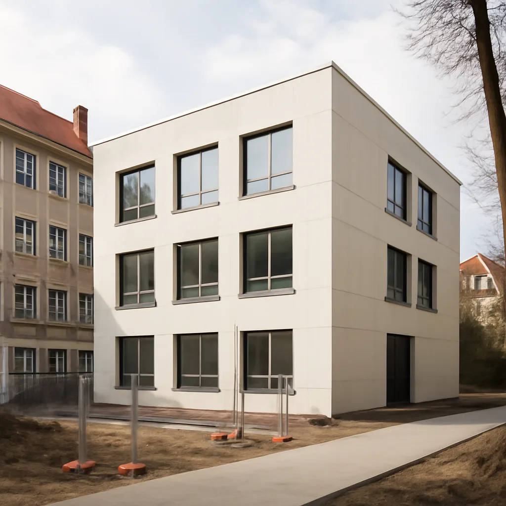 Primo-Levi-Gymnasium erhält neuen Ergänzungsbau in Weißensee